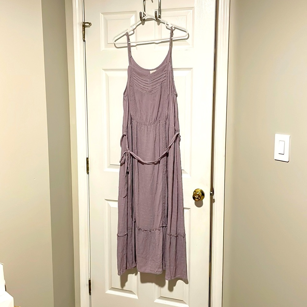 Worn once. Target brand Knox Rose 2X light purple dress.